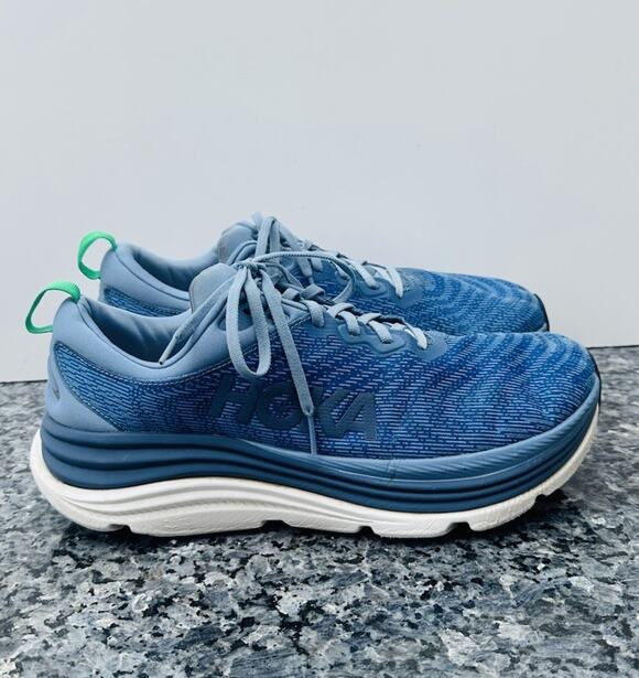 Hoka One One Gaviota 5 Men\'s US Size 13 2E Blue Running Shoes 1127929 DHN main image 7